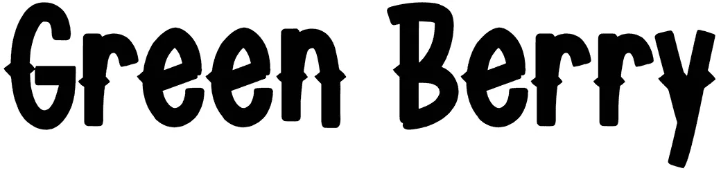 Green Berry Font 1