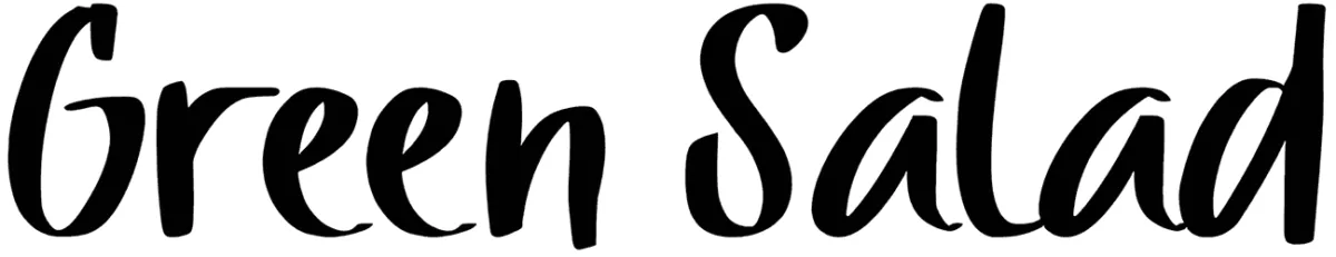 Green Salad Font 1