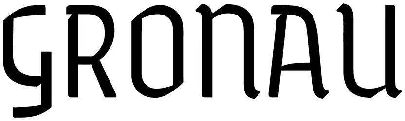 Gronau Font 1