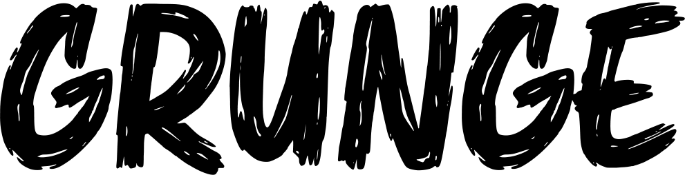 Grunge Font 1