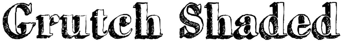 Grutch Shaded Font 1