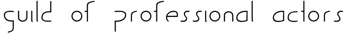 Guild of Professional Actors Font 1