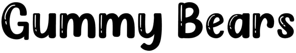 Gummy Bears Font 1