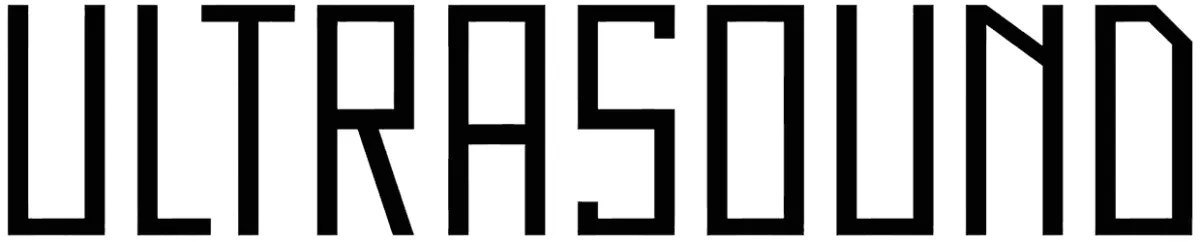HFF Ultrasound Font 1
