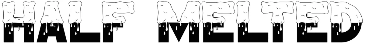 Half Melted Font 1