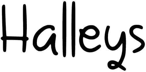 Halleys Font 1
