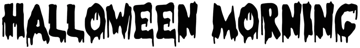 Halloween Morning Font 1