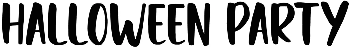 Halloween Party Font 1