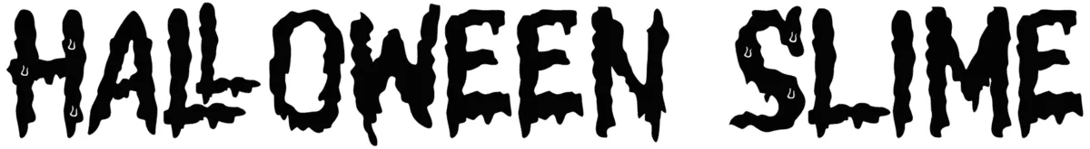Halloween Slime Font 1