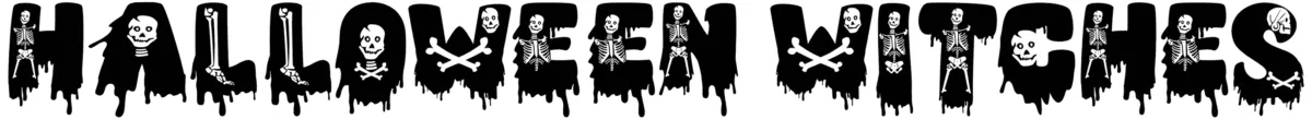 Halloween Witches Display Font 1