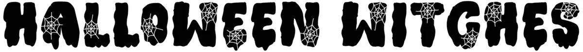 Halloween Witches Font 1