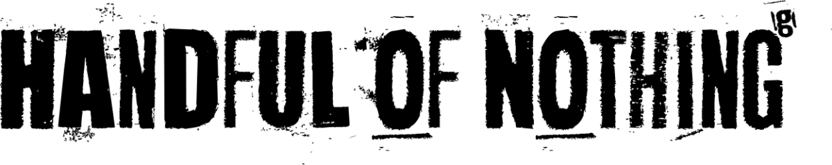 Handful of Nothing Font 1