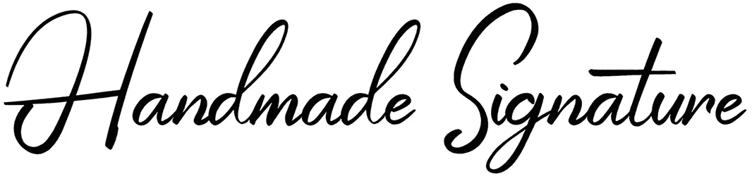 Handmade Signature Font 1