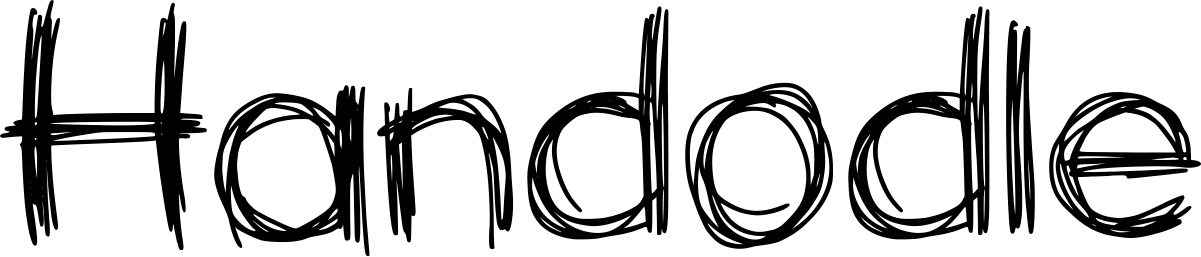 Handodle Font 1