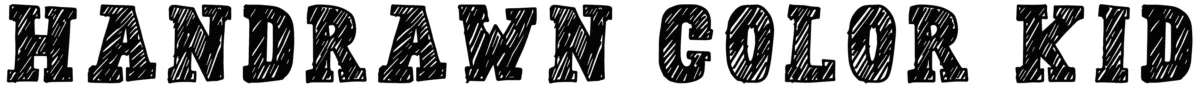 Handrawn Color Kid Font 1