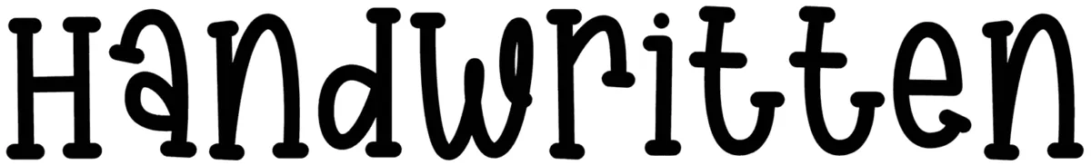 Handwritten Font 1