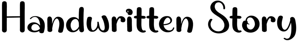 Handwritten Story Font 1