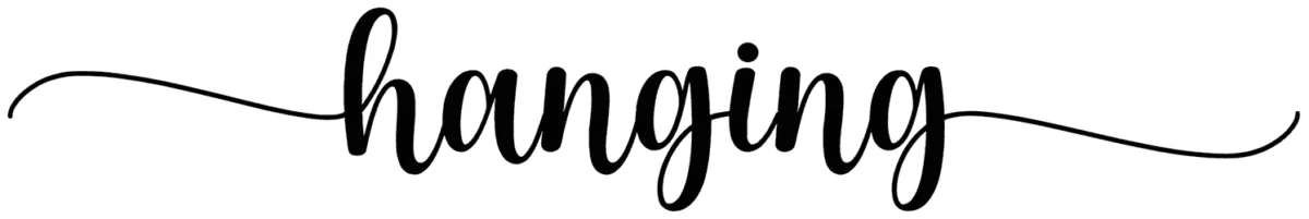 Hanging Font 1