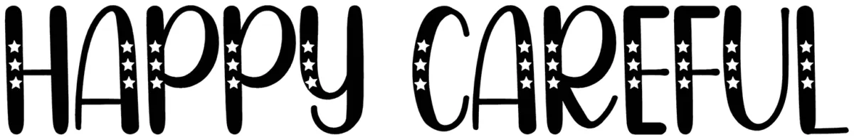 Happy Careful Font 1