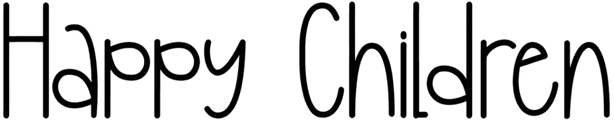 Happy Children Font 1