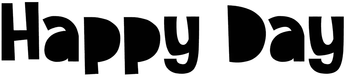 Happy Day Font 1