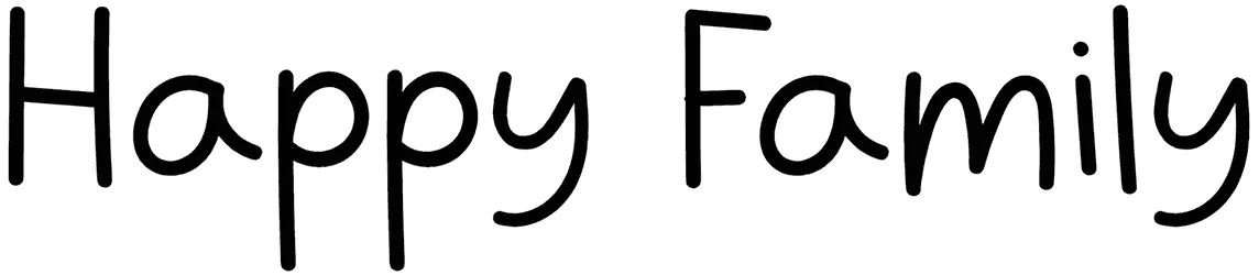 Happy Family Font 1