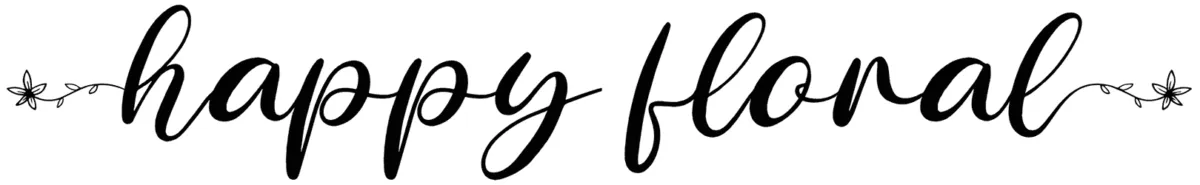 Happy Floral Font 1