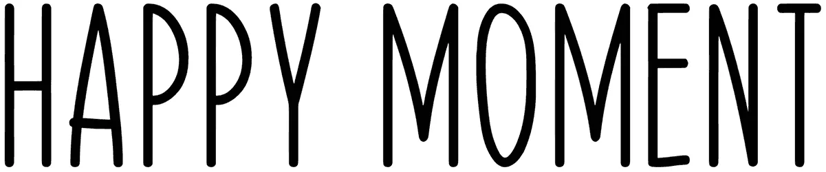 Happy Moment Font 1