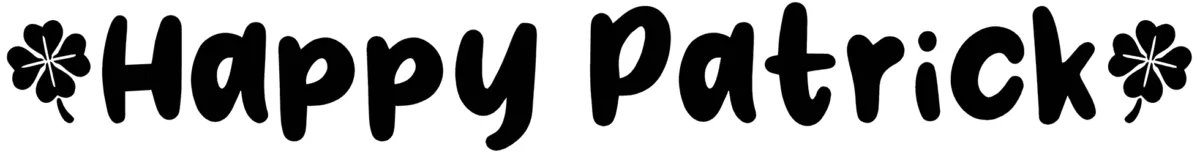 Happy Patrick Font 1