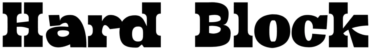 Hard Block Font 1