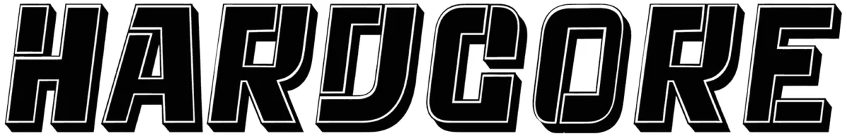 Hardcore Font 1