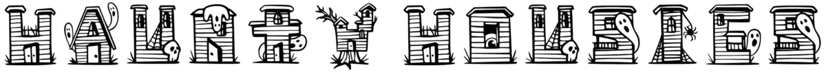 Haunty Housies Font 1