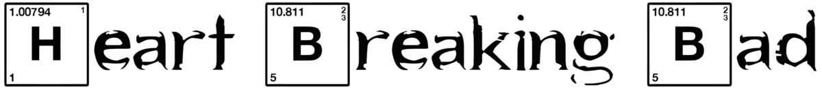 Heart Breaking Bad Font 1