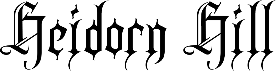 Heidorn Hill Font 1