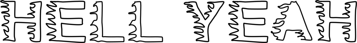 Hell Yeah Font 1