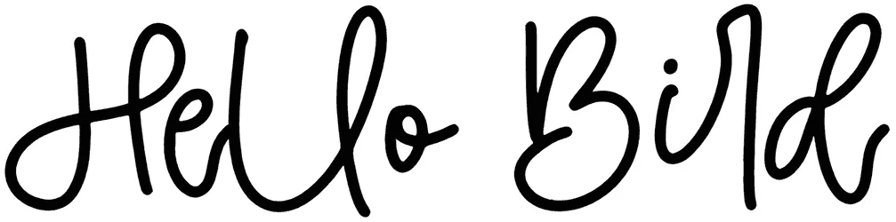 Hello Bird Font 1