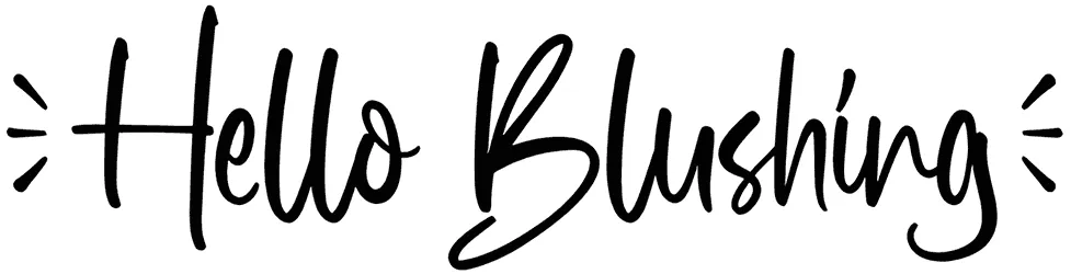 Hello Blushing Font 1