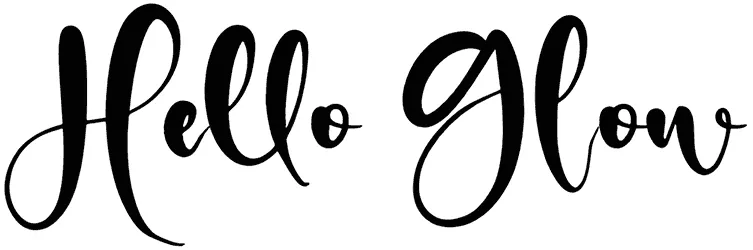 Hello Glow Font 1