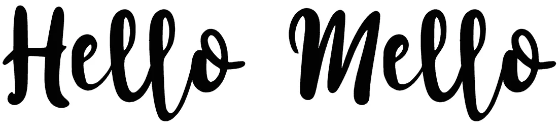 Hello Mello Font 1