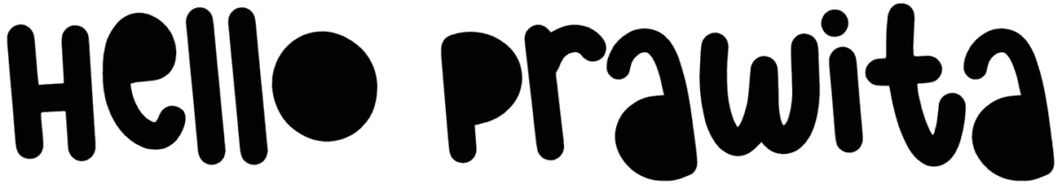 Hello Prawita Font 1