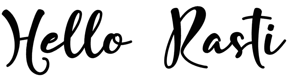 Hello Rasti Font 1