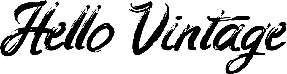 Hello Vintage Font 1