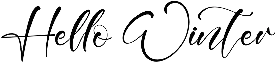 Hello Winter Font 1