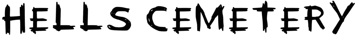 Hells Cemetery Font 1