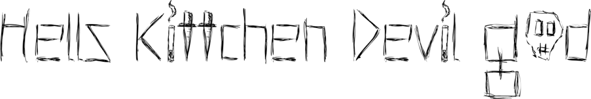 Hells Kittchen Devil God Font 1