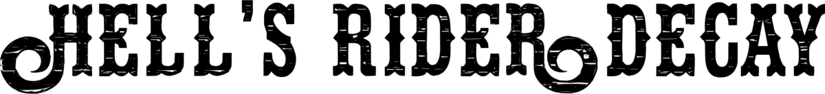 Hells Rider Decay Font 1