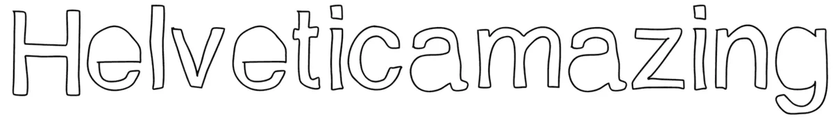 Helveticamazing Font 1
