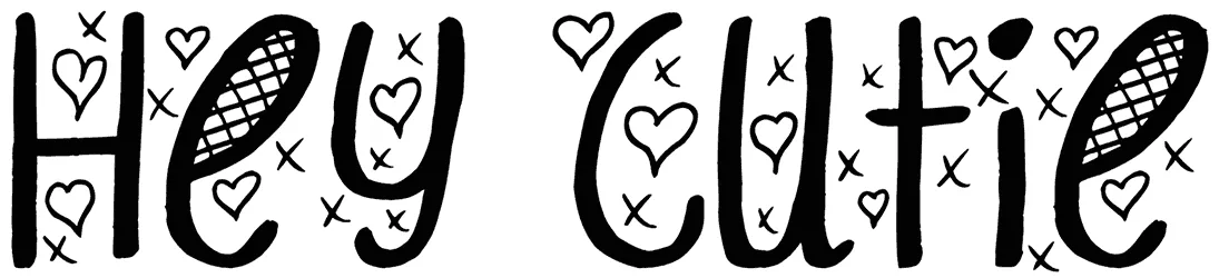 Hey Cutie Font 1