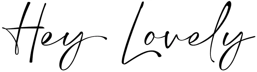 Hey Lovely Font 1