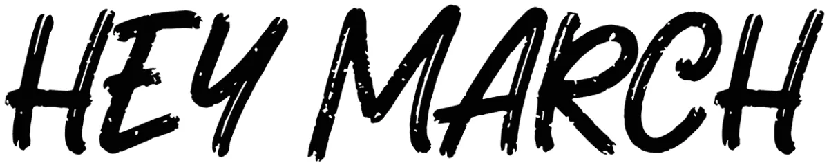 Hey March Font 1